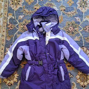 Outbrook Full Body Snow Suit Purple Girls 14-16